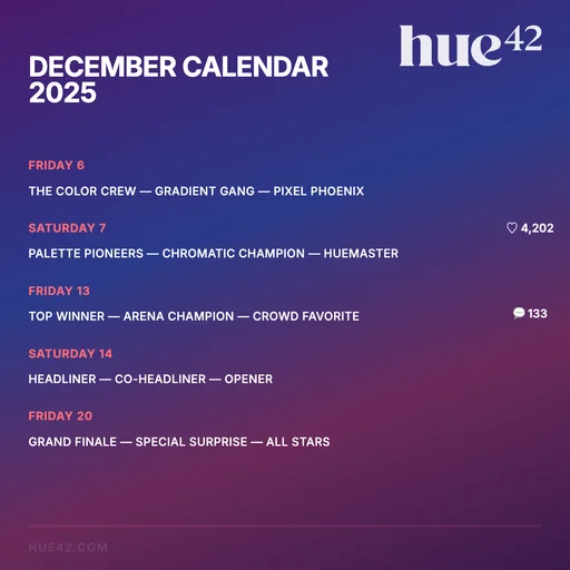 Bold Stacked Lineup canvas template preview