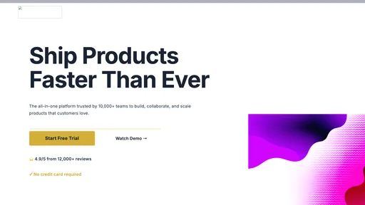 Website Hero - SaaS Modern v4.0 Luxury canvas template preview