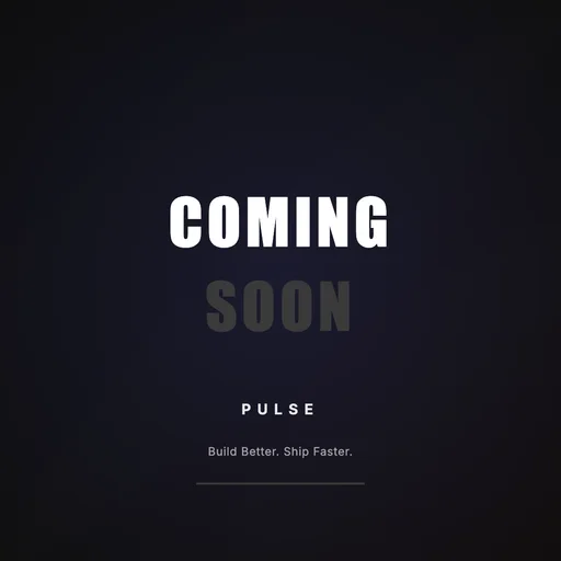 Launch: Coming Soon canvas template preview