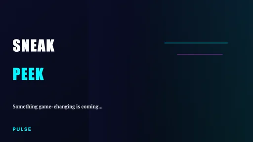 Launch: Sneak Peek canvas template preview