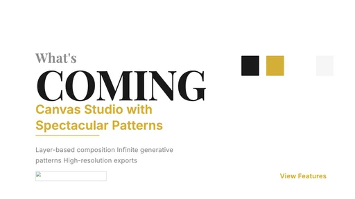 Pulse Launch - Feature Preview v4.0 canvas template preview