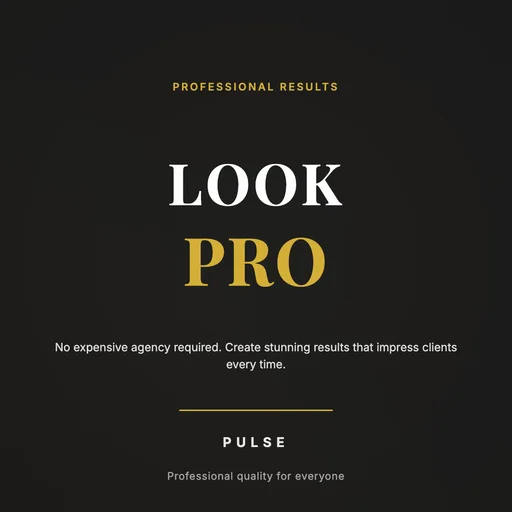 Launch: Look Pro canvas template preview