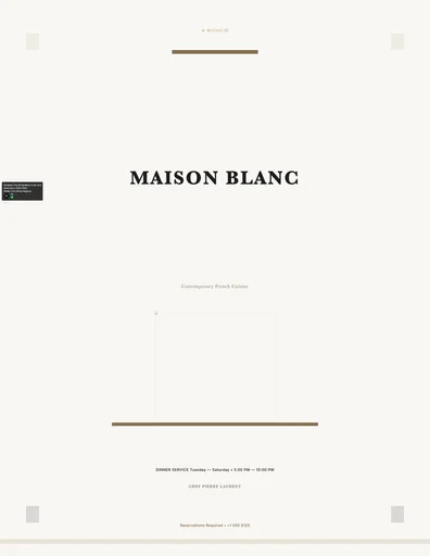 Fine Dining Menu Cover v4.0 canvas template preview