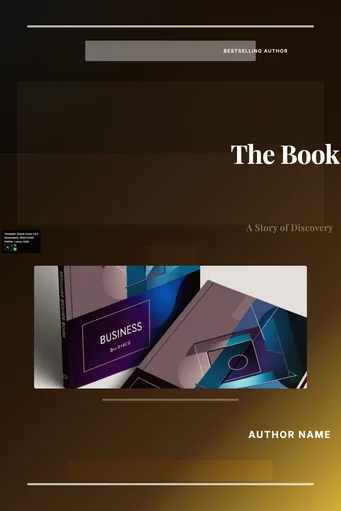 Ebook Cover v4.0 canvas template preview